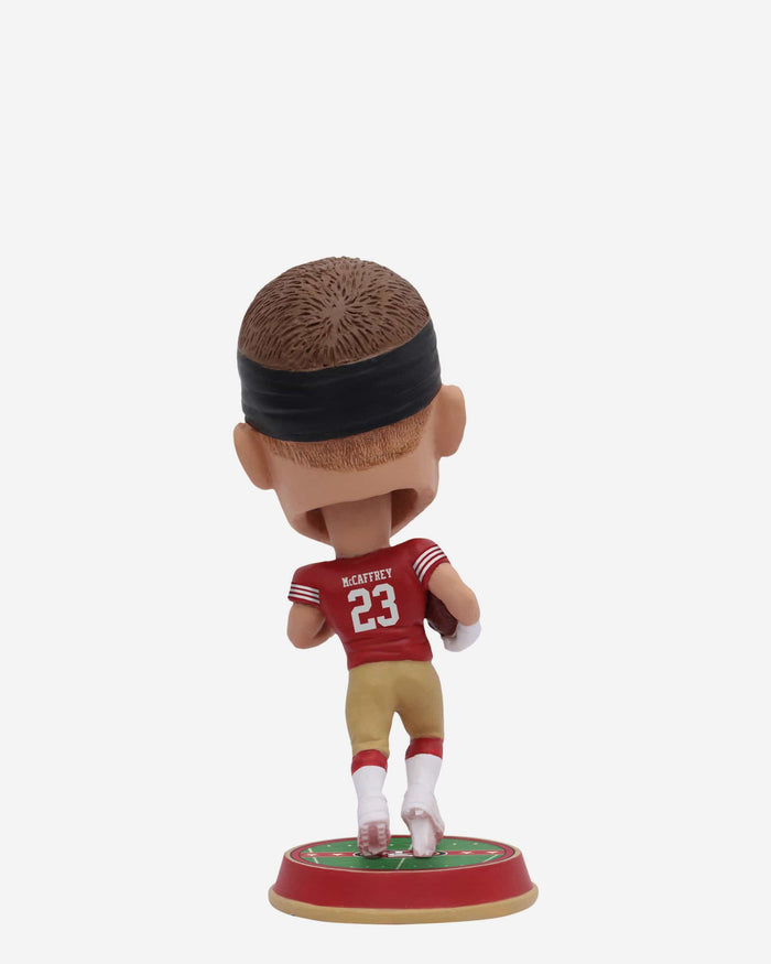 Christian McCaffrey San Francisco 49ers Field Stripe Mini Bighead Bobblehead FOCO - FOCO.com