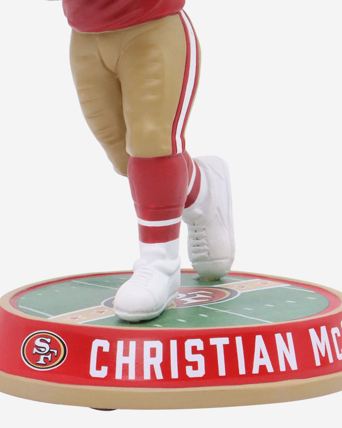 Christian McCaffrey San Francisco 49ers Field Stripe Bighead Bobblehead FOCO - FOCO.com
