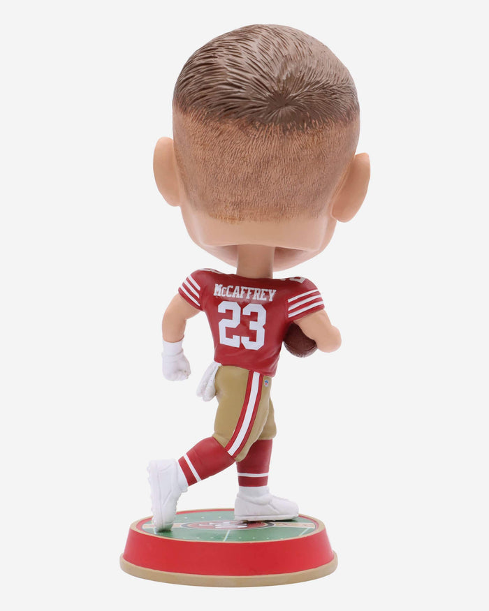 Christian McCaffrey San Francisco 49ers Field Stripe Bighead Bobblehead FOCO - FOCO.com