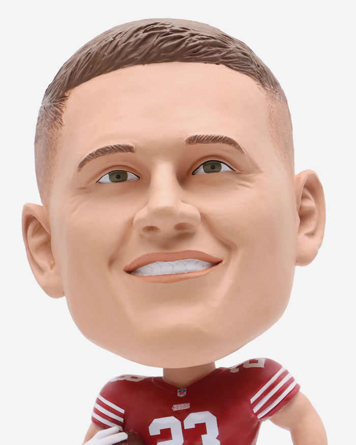 Christian McCaffrey San Francisco 49ers Field Stripe Bighead Bobblehead FOCO - FOCO.com