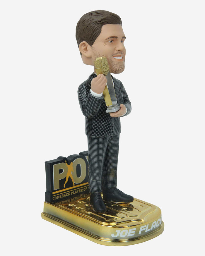 Joe Flacco Cleveland Browns 2023 NFL Comeback Player of the Year Bobblehead FOCO - FOCO.com