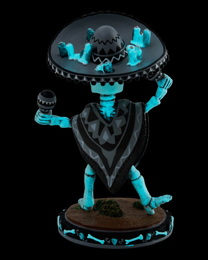 Las Vegas Raiders Calavera Glow in the Dark Bobblehead FOCO - FOCO.com
