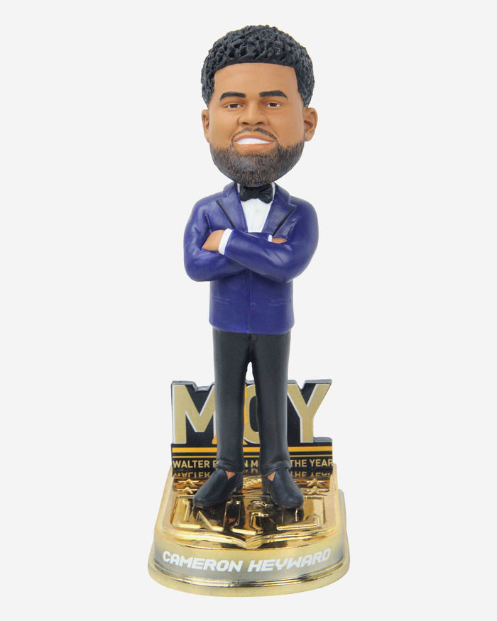 Cameron Heyward Pittsburgh Steelers 2023 NFL Man of the Year Bobblehead FOCO - FOCO.com