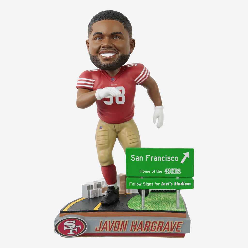 Javon Hargrave San Francisco 49ers Next Stop Bobblehead FOCO - FOCO.com