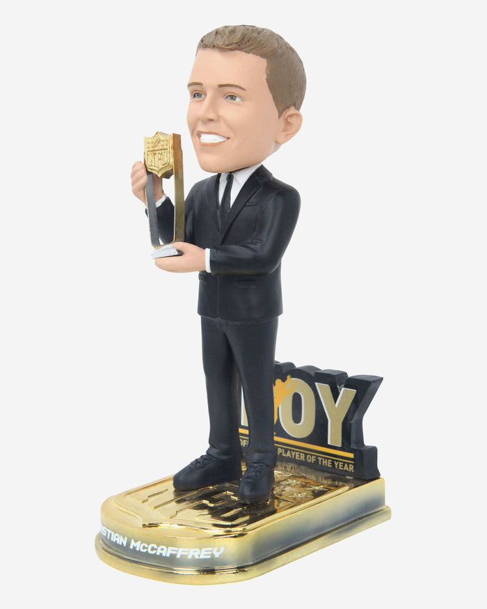 Christian McCaffrey San Francisco 49ers 2023 NFL Offensive Player of the Year Bobblehead FOCO - FOCO.com