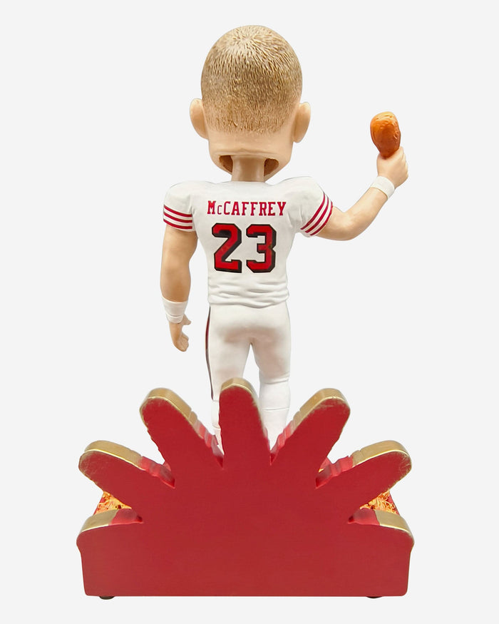 Christian McCaffrey San Francisco 49ers Thanksgiving Feast Bobblehead FOCO - FOCO.com