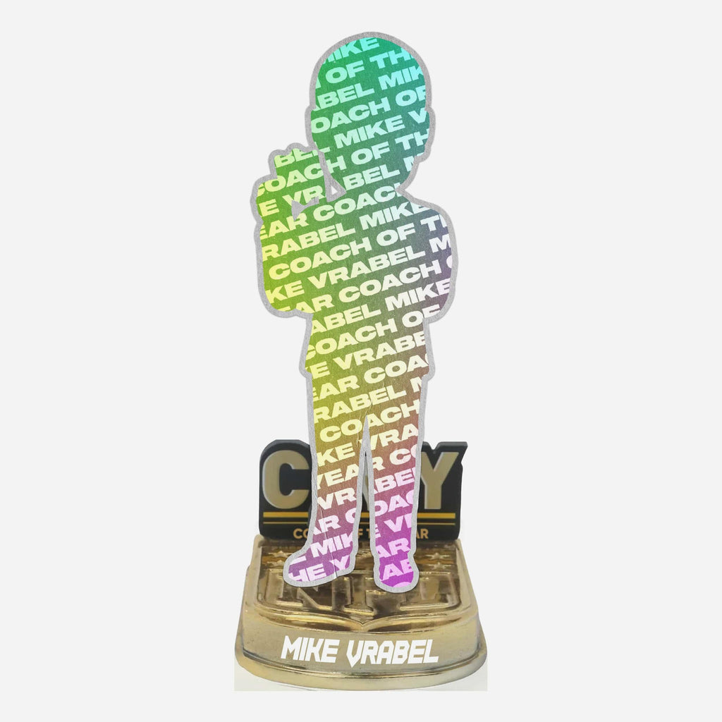 Mike Vrabel New England Patriots 2025 NFL Coach of the Year Bobblehead