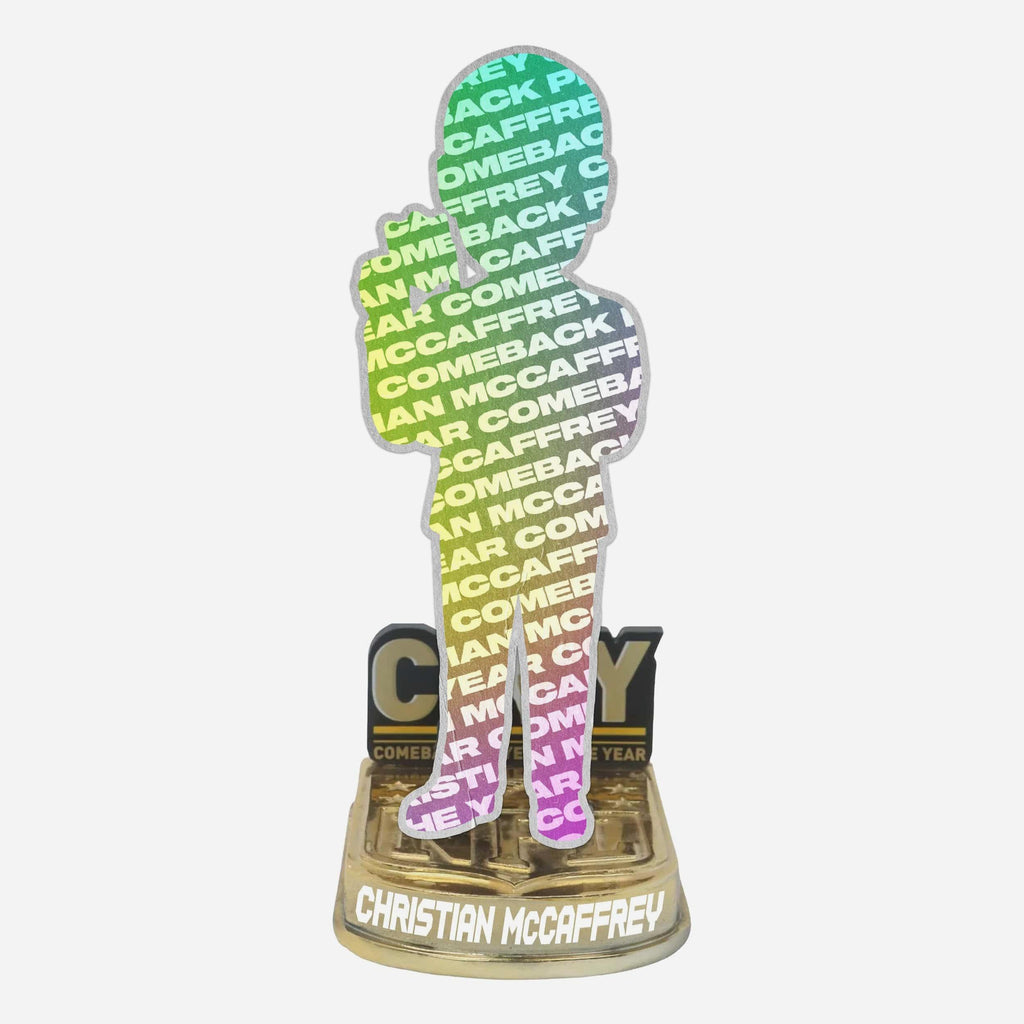 Christian McCaffrey San Francisco 49ers 2025 NFL Comeback Player of the Year Bobblehead