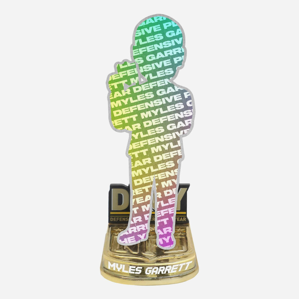 Myles Garrett Cleveland Browns 2025 NFL Defensive Player of the Year Bobblehead