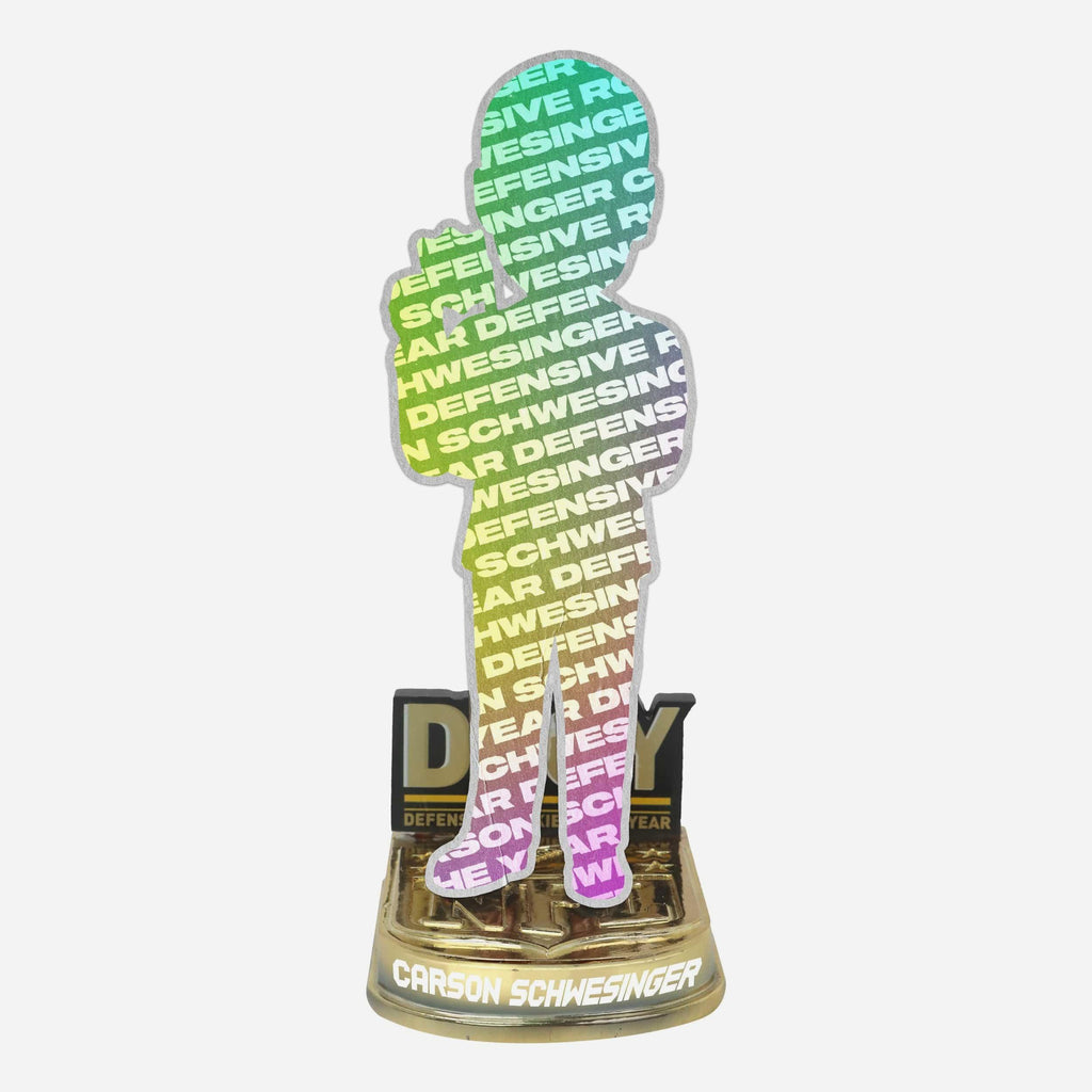 Carson Schwesinger Cleveland Browns 2025 NFL Defensive Rookie of the Year Bobblehead