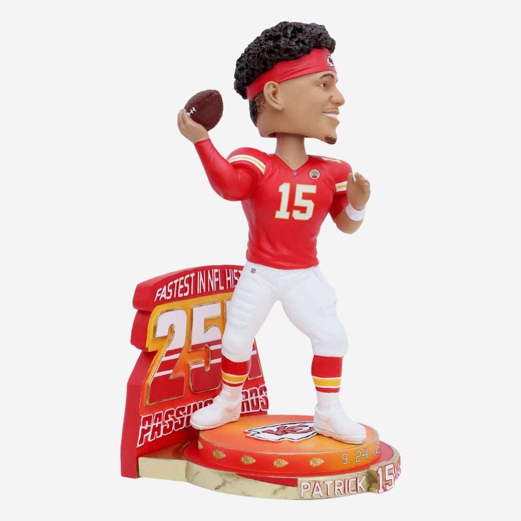 Patrick Mahomes Kansas City Chiefs 25,000 Passing Yards Milestone Bobb FOCO