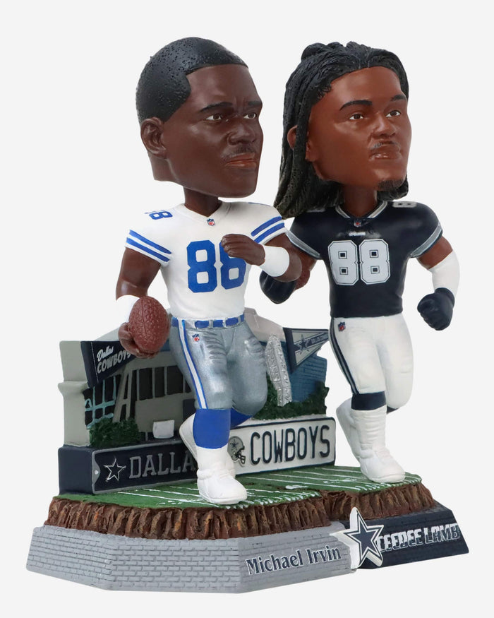 Michael Irvin & CeeDee Lamb Dallas Cowboys Then And Now Bobblehead FOCO - FOCO.com