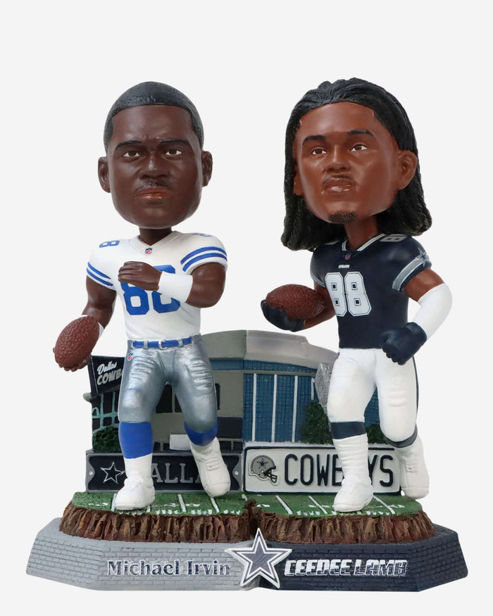 Michael Irvin & CeeDee Lamb Dallas Cowboys Then And Now Bobblehead FOCO - FOCO.com