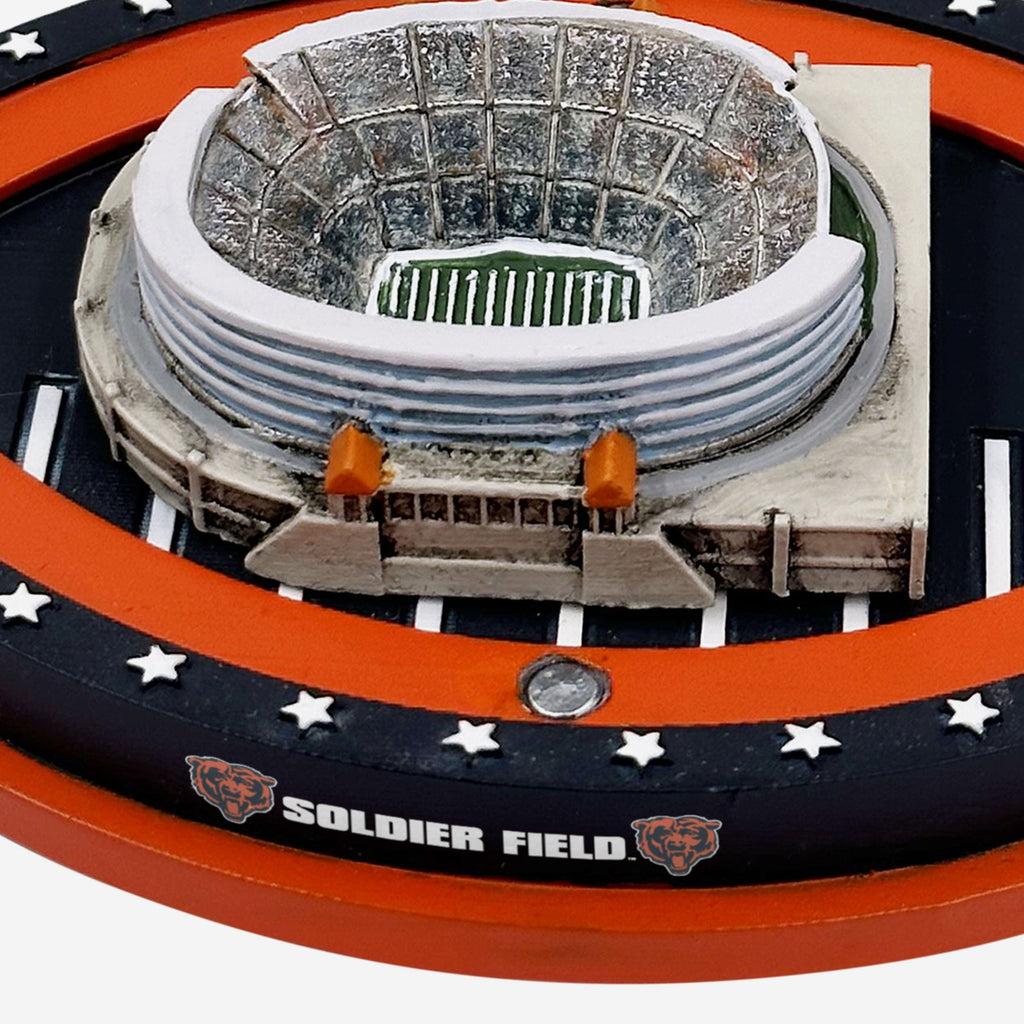 Justin Fields Chicago Bears Magnetic Stadium Base Bobblehead FOCO