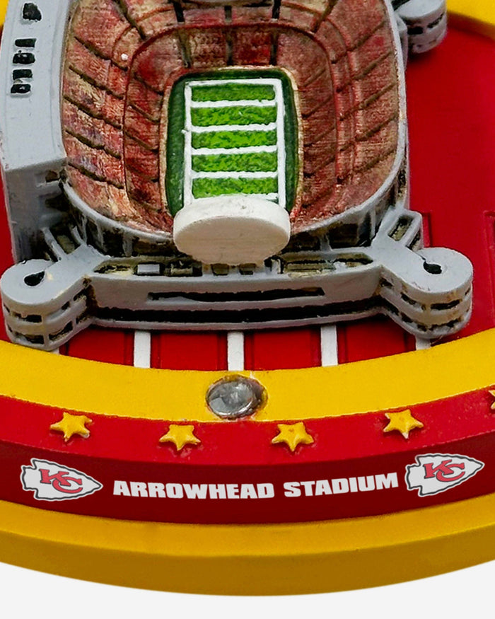 Patrick Mahomes Kansas City Chiefs Magnetic Stadium Base Bobblehead FOCO - FOCO.com