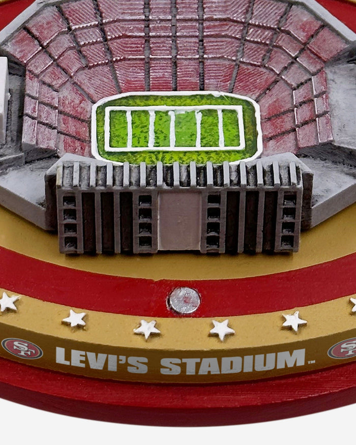 Christian McCaffrey San Francisco 49ers Magnetic Stadium Base Bobblehead FOCO - FOCO.com