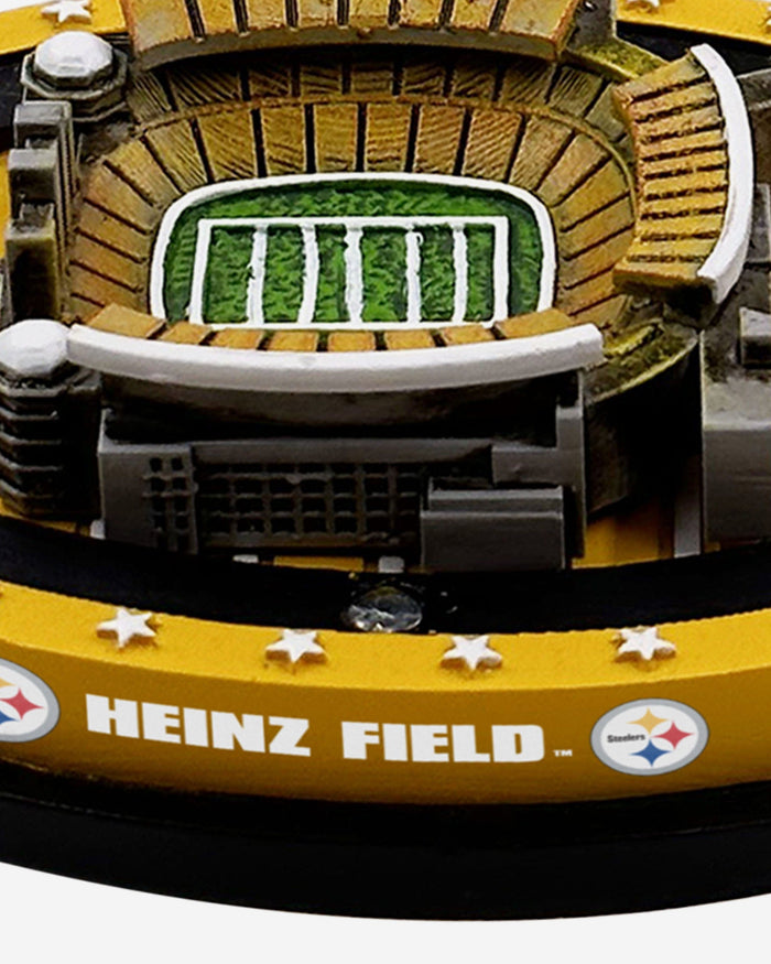 Troy Polamalu Pittsburgh Steelers Magnetic Stadium Base Bobblehead FOCO - FOCO.com