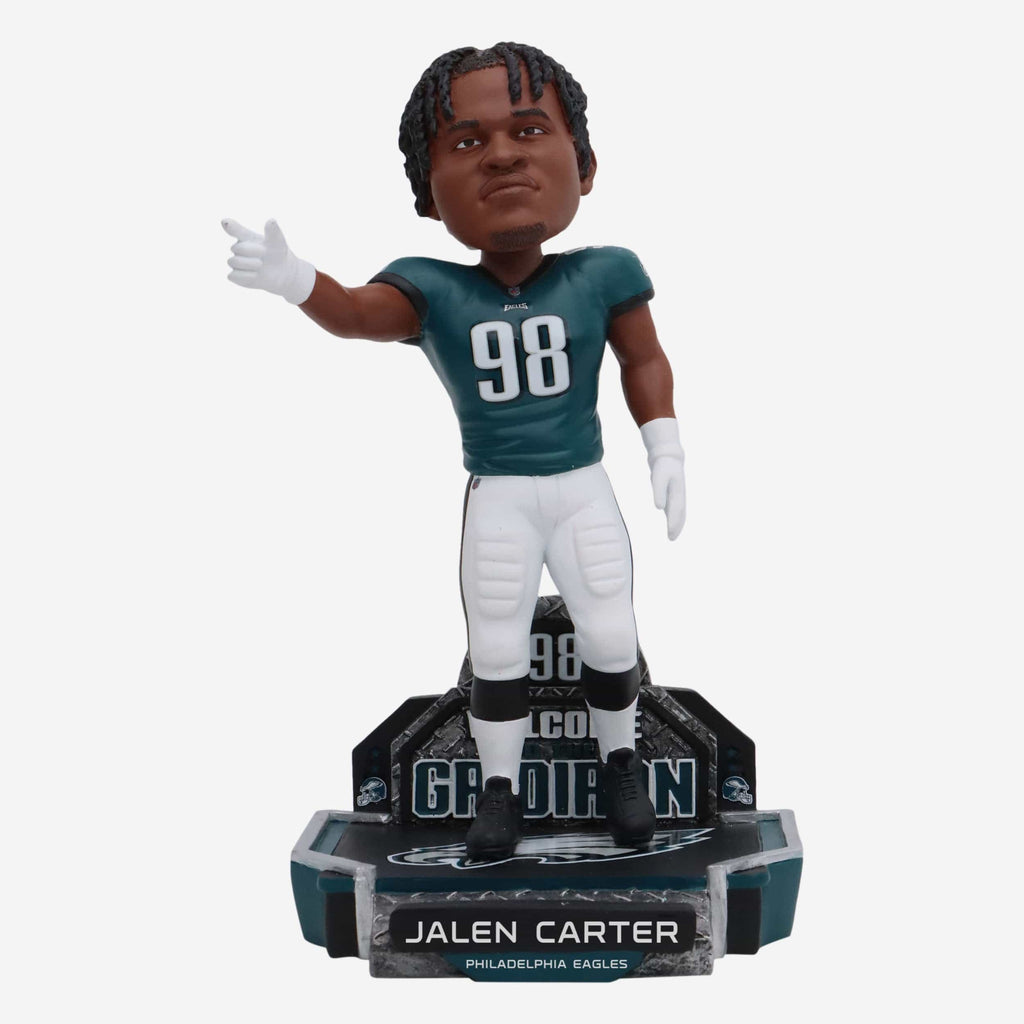 Jalen Carter Philadelphia Eagles NFL 2023 Rookie Series Bobblehead FOCO - FOCO.com