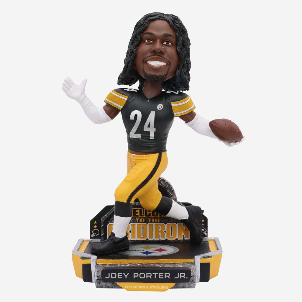 Joey Porter Jr Pittsburgh Steelers NFL 2023 Rookie Series Bobblehead FOCO - FOCO.com