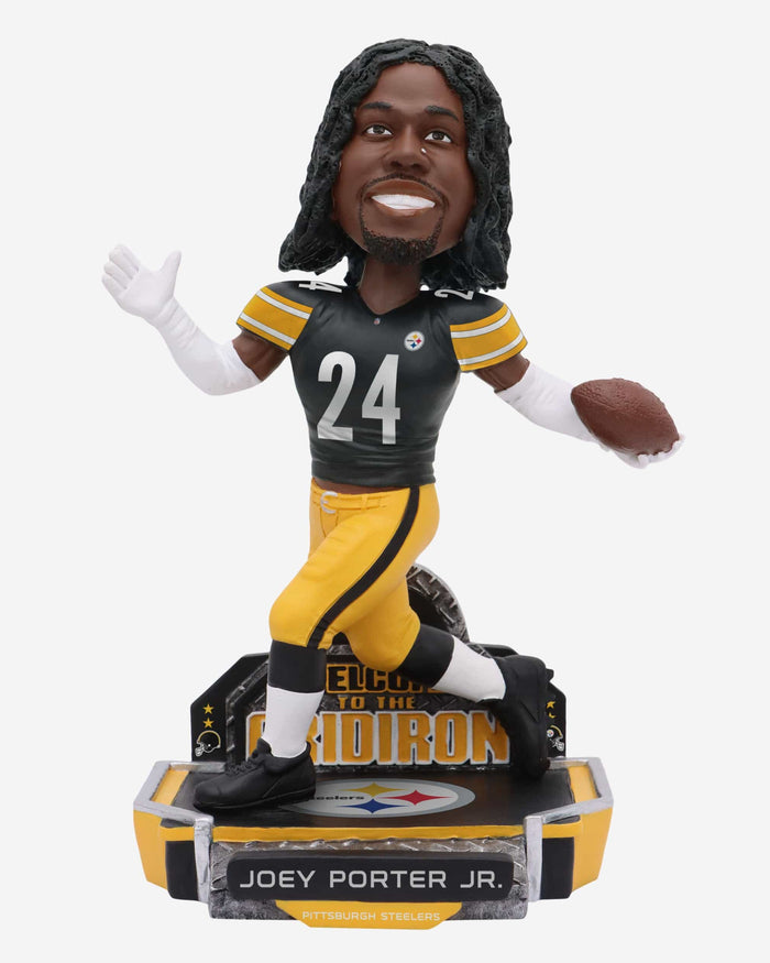 Joey Porter Jr Pittsburgh Steelers NFL 2023 Rookie Series Bobblehead FOCO - FOCO.com
