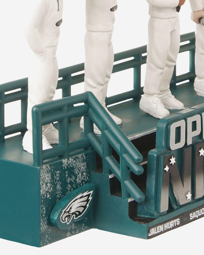 Philadelphia Eagles Super Bowl LIX Outfit Mini Bobblehead Scene FOCO - FOCO.com