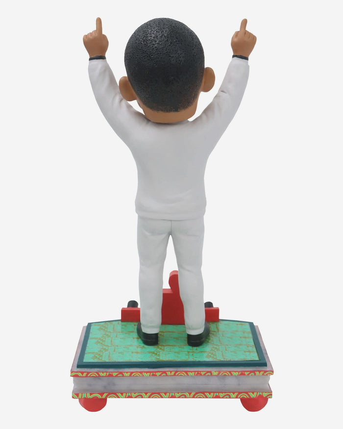 Jalen Hurts Philadelphia Eagles Super Bowl LIX Outfit Bobblehead FOCO - FOCO.com