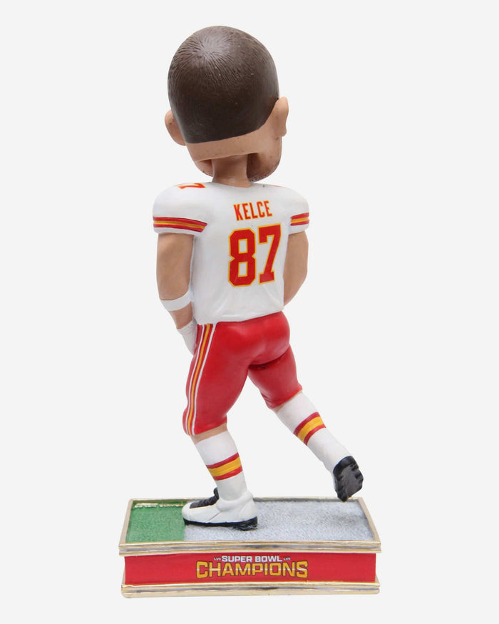 Travis Kelce Kansas City Chiefs Super Bowl LVII Champions Stanky Leg Bobblehead FOCO - FOCO.com