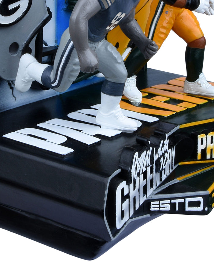 Reggie White & Micah Parsons Green Bay Packers Then and Now Bobblehead FOCO - FOCO.com