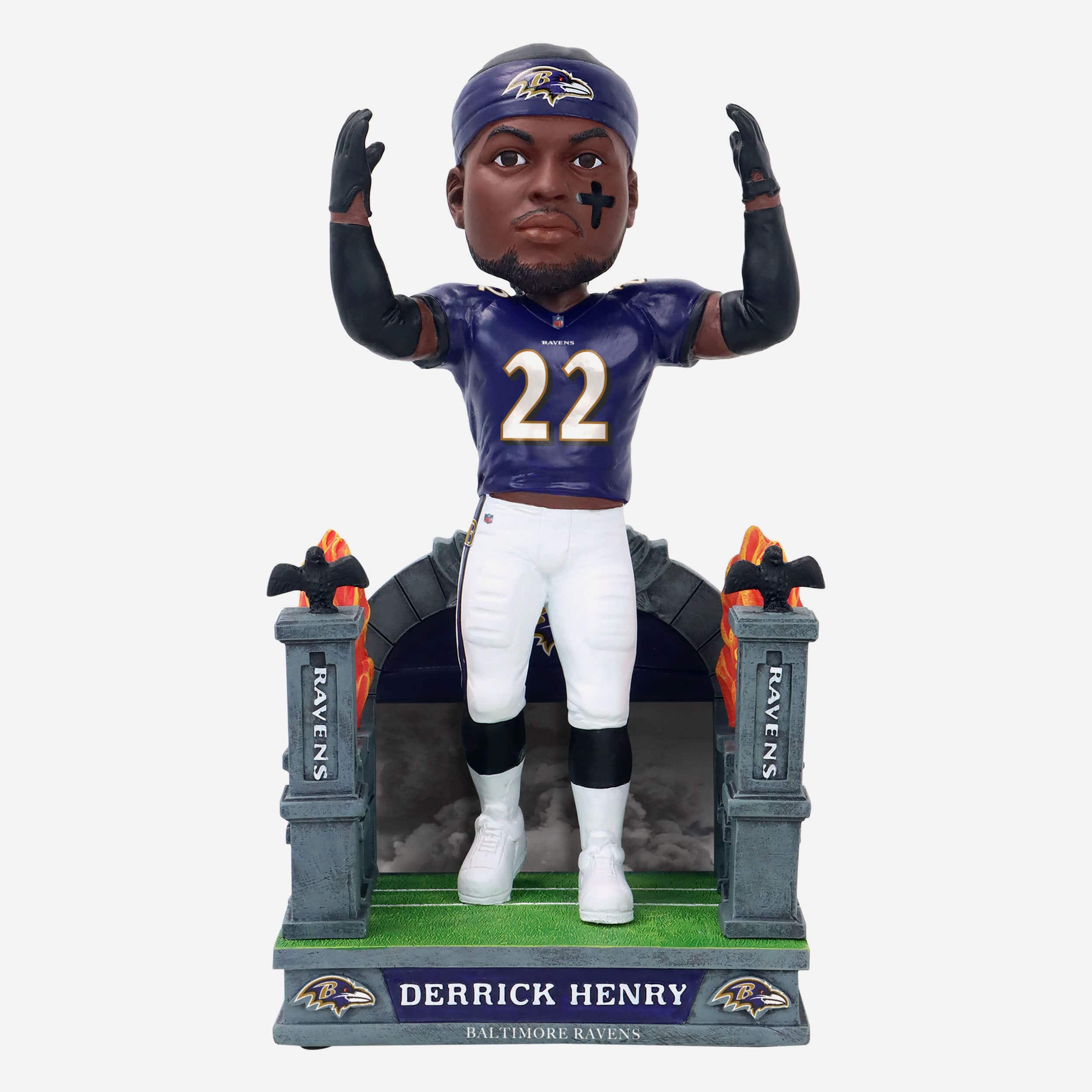 Derrick Henry Baltimore Ravens Tunnel Entrance Bobblehead FOCO