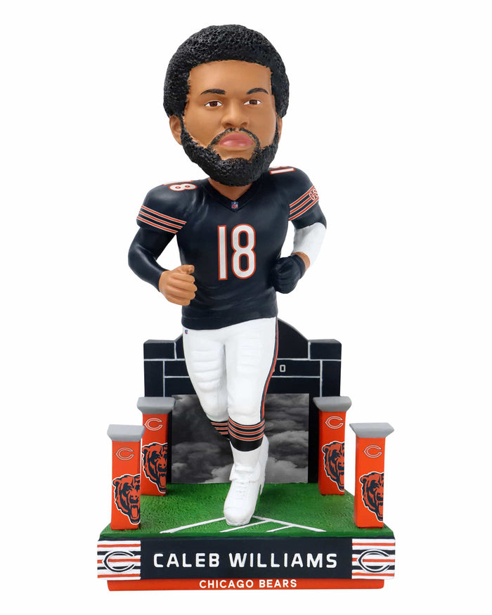 Caleb Williams Chicago Bears Tunnel Entrance Bobblehead FOCO - FOCO.com
