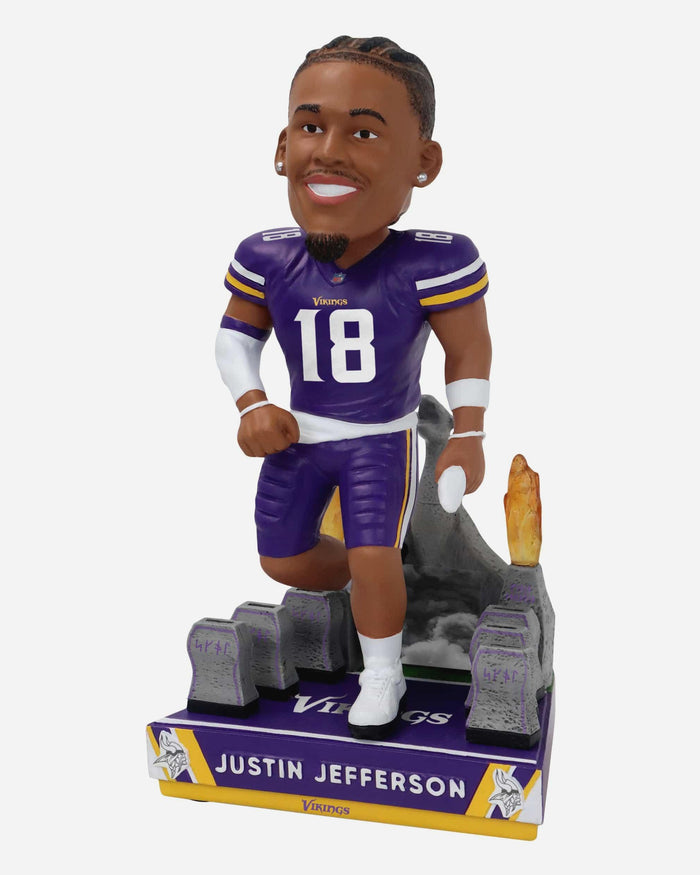 Justin Jefferson Minnesota Vikings Tunnel Entrance Bobblehead FOCO - FOCO.com