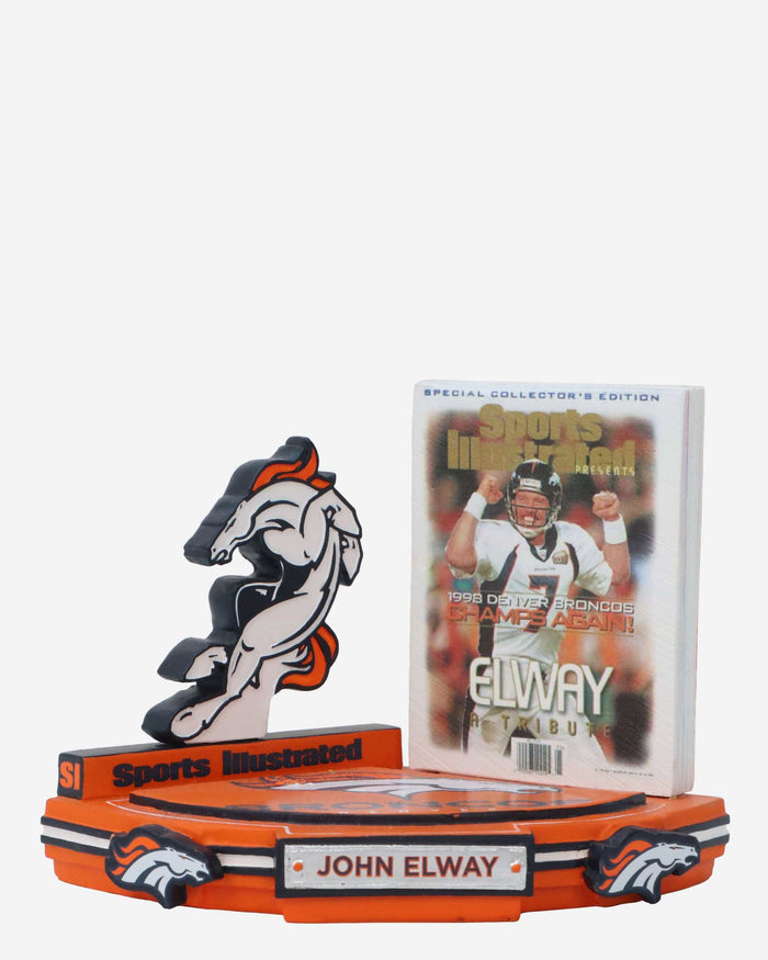 John Elway Denver Broncos Sports Illustrated Cover Bobblehead FOCO - FOCO.com