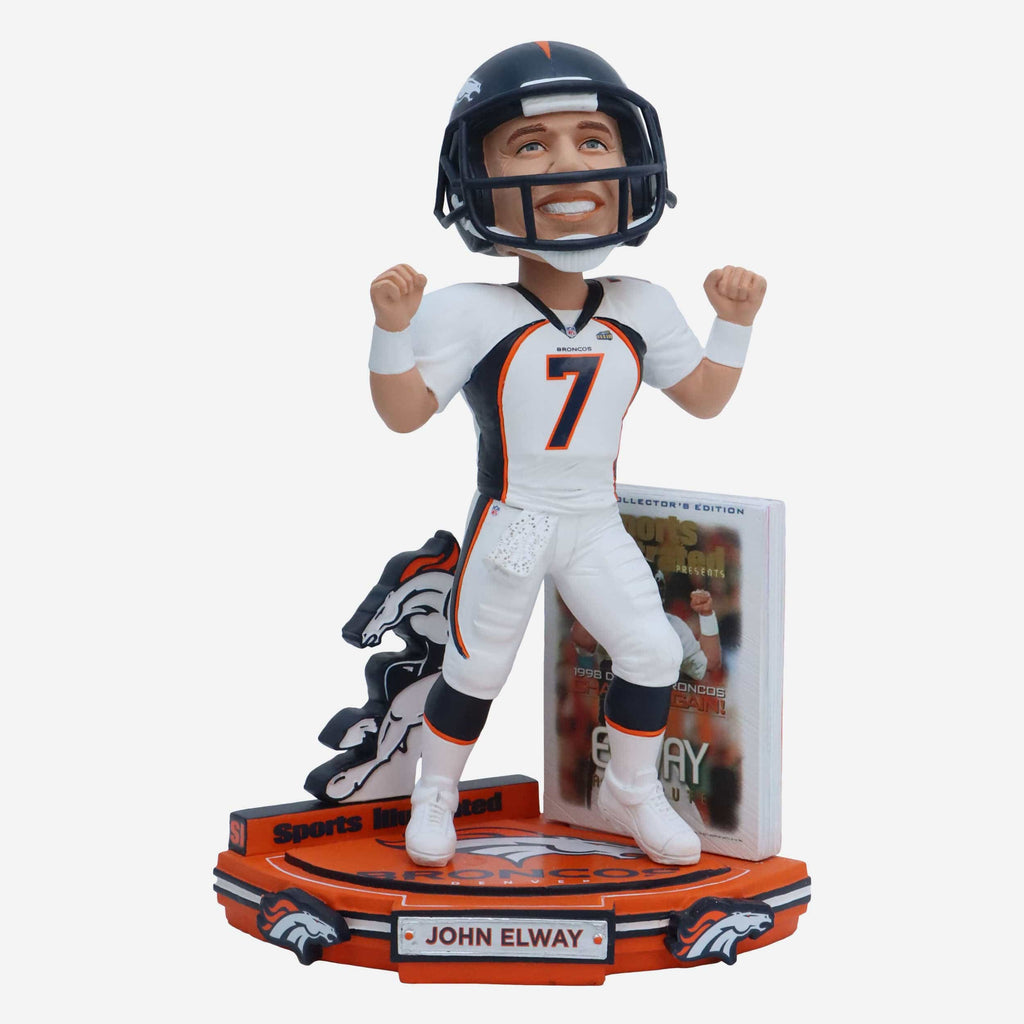 John Elway Denver Broncos Sports Illustrated Cover Bobblehead FOCO - FOCO.com