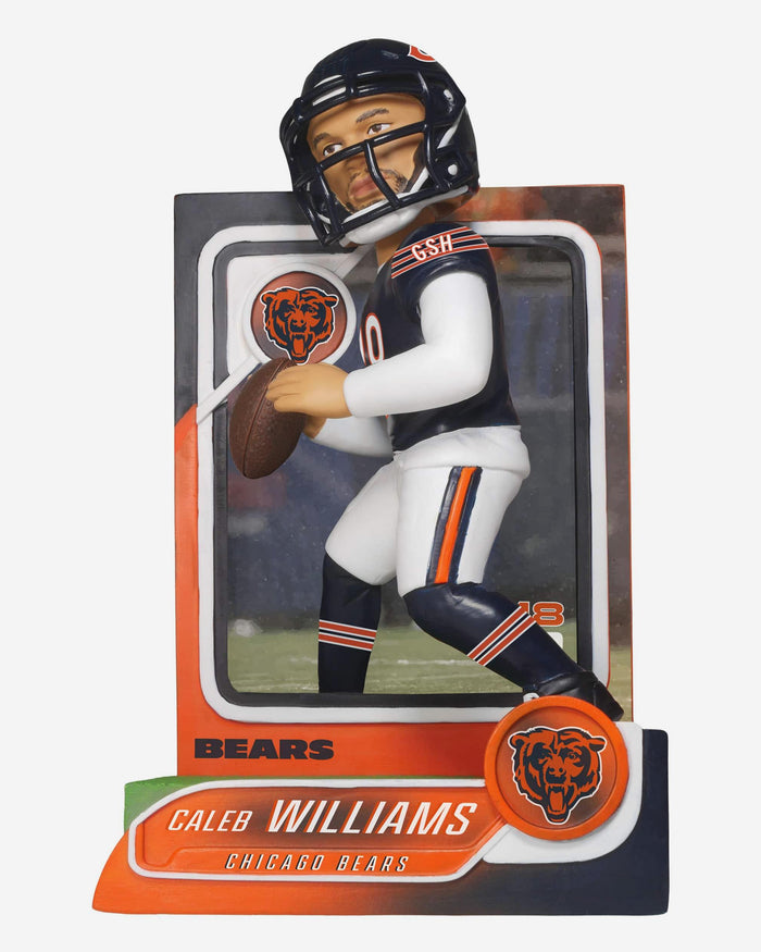 Caleb Williams Chicago Bears Trading Card Bobblehead FOCO - FOCO.com