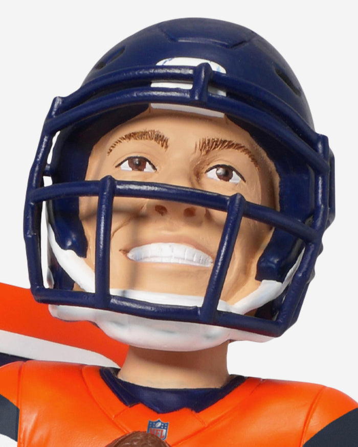 Bo Nix Denver Broncos Trading Card Bobblehead FOCO - FOCO.com