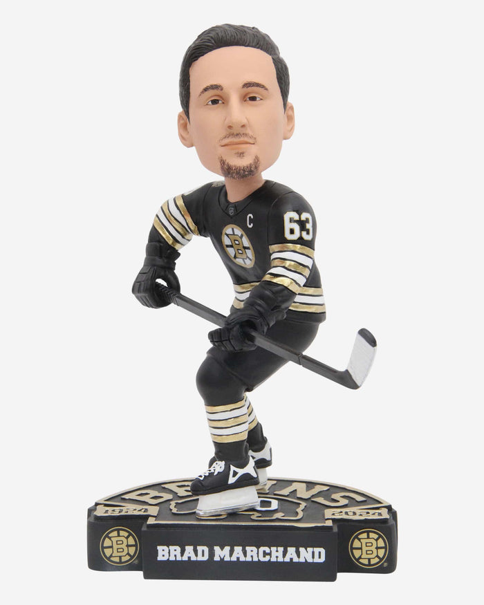 Brad Marchand Boston Bruins 100th Anniversary Bobblehead FOCO - FOCO.com