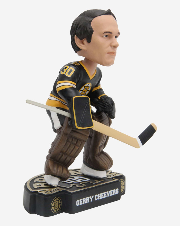 Gerry Cheevers Boston Bruins 100th Anniversary Bobblehead FOCO - FOCO.com