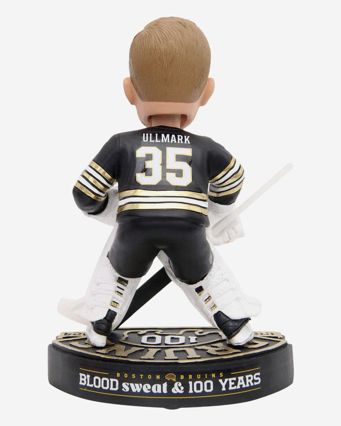 Linus Ullmark Boston Bruins 100th Anniversary Bobblehead FOCO - FOCO.com