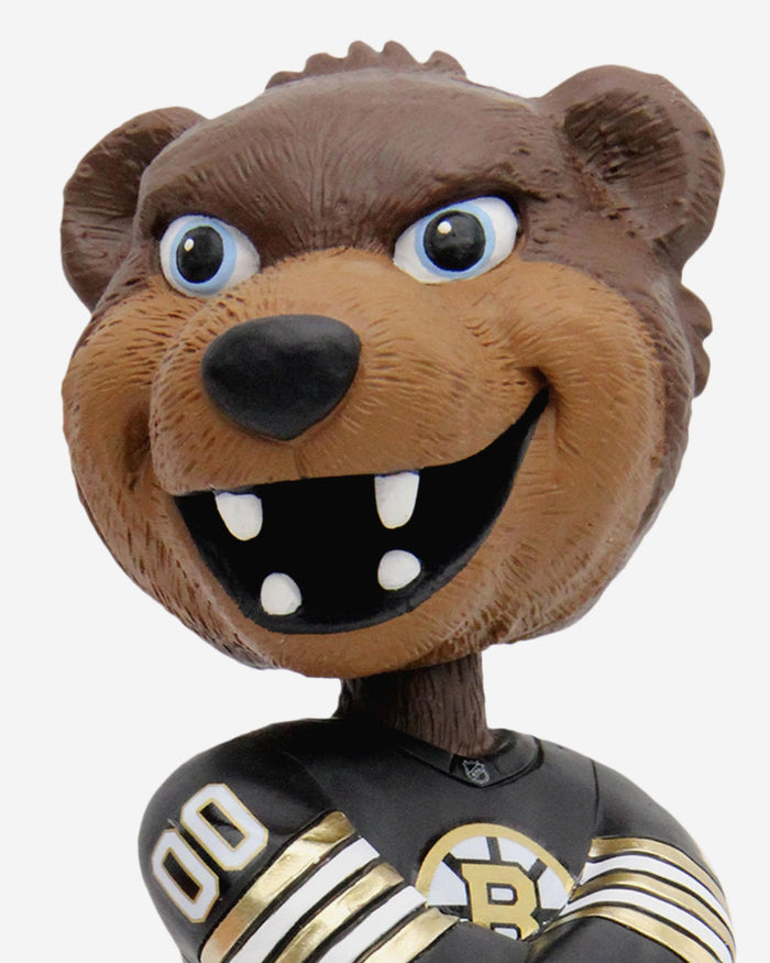 Blades the Bear Boston Bruins 100th Anniversary Mascot Bobblehead FOCO - FOCO.com