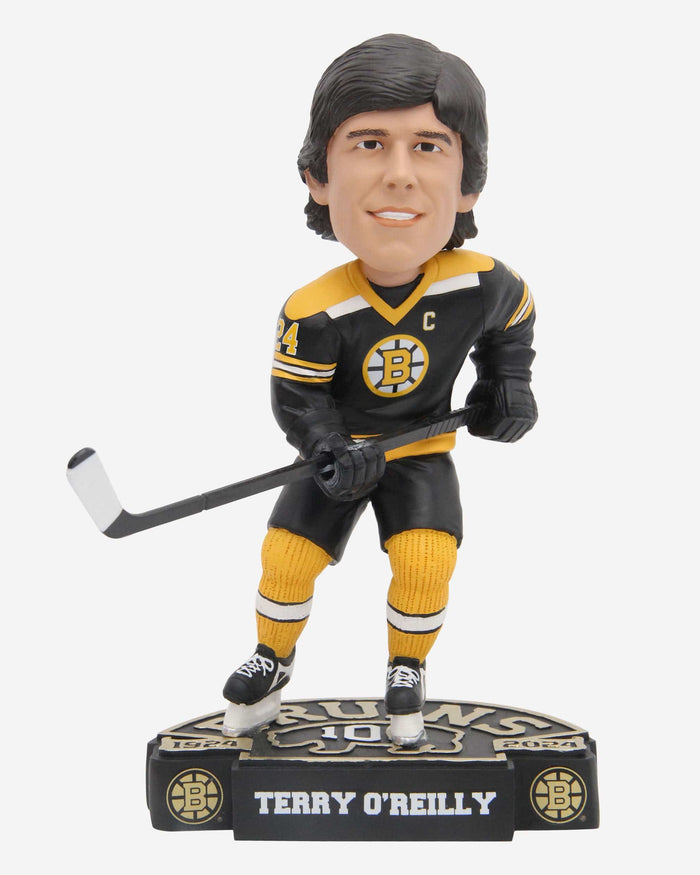 Terry O'Reilly Boston Bruins 100th Anniversary Bobblehead FOCO - FOCO.com