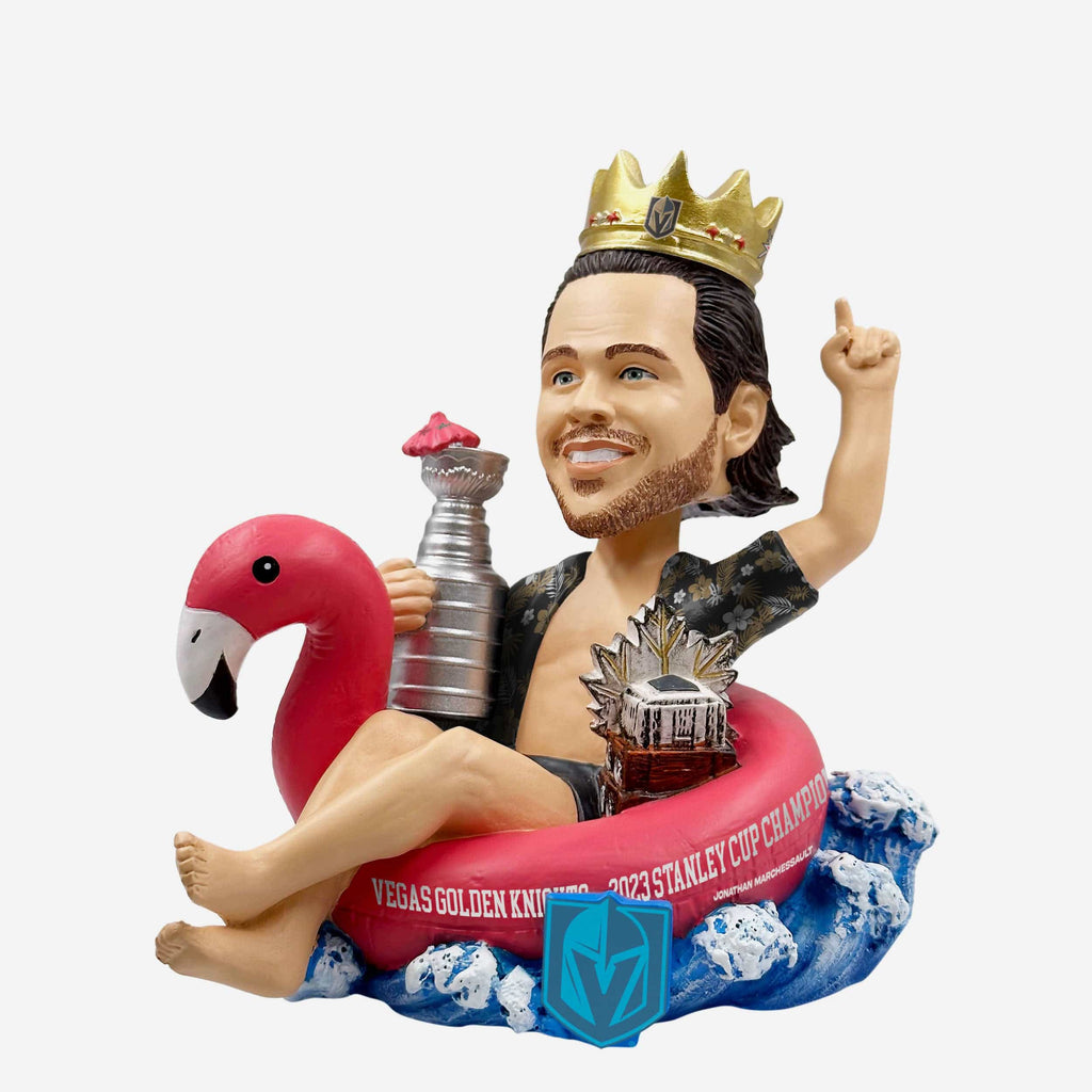 Jonathan Marchessault Vegas Golden Knights 2023 Stanley Cup Champions Flamingo Bobblehead FOCO - FOCO.com