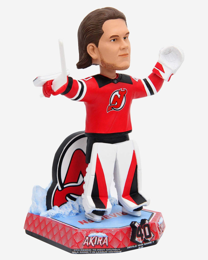 Akira Schmid New Jersey Devils Gamebreaker Bobblehead FOCO - FOCO.com