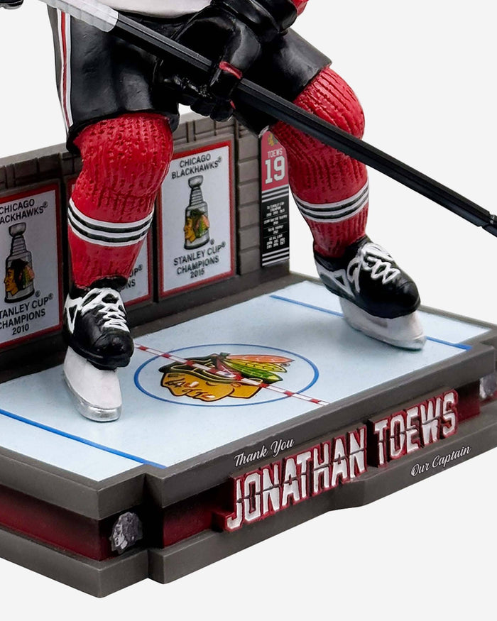 Jonathan Toews Chicago Blackhawks Farewell Bobblehead FOCO - FOCO.com