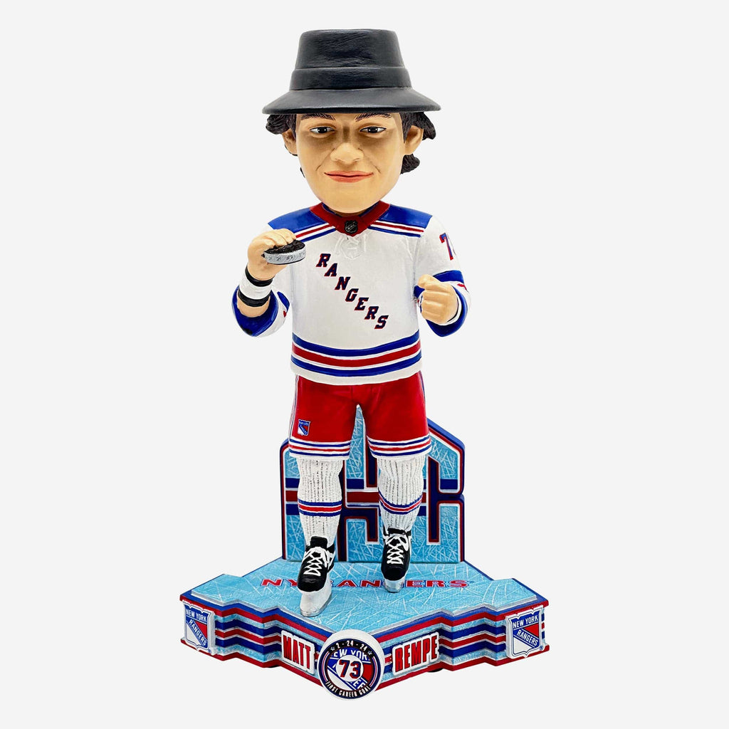 Matt Rempe New York Rangers First Goal Bobblehead FOCO - FOCO.com