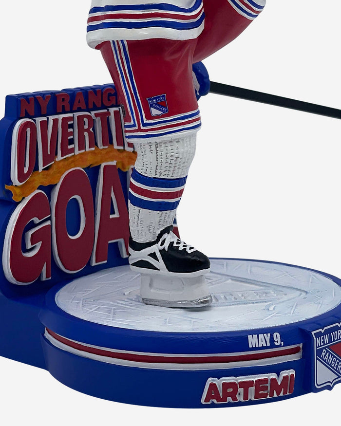 Artemi Panarin New York Rangers 2024 Playoff Overtime Game Winner Bobblehead FOCO - FOCO.com