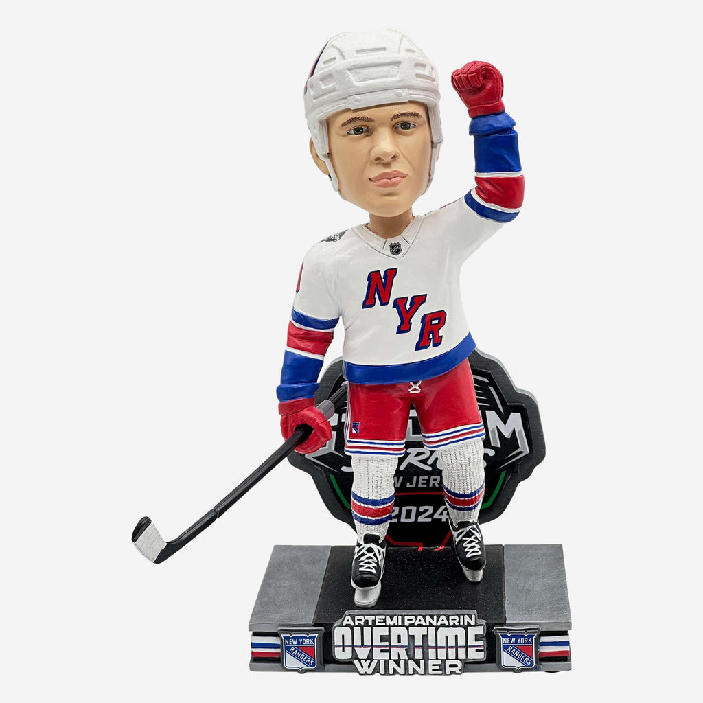 Artemi Panarin New York Rangers 2024 Stadium Series Overtime Game Winner Bobblehead FOCO - FOCO.com