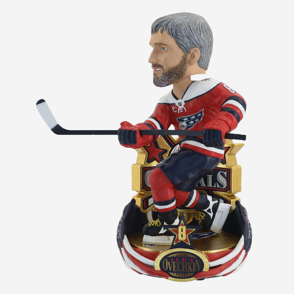 Alex Ovechkin Washington Capitals Screaming Eagle Alternate Uniform Bobblehead FOCO - FOCO.com
