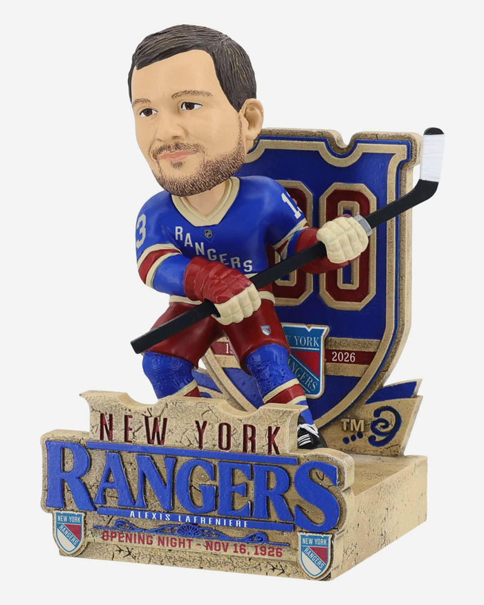 Alexis Lafreniere New York Rangers Centennial Bobblehead FOCO - FOCO.com