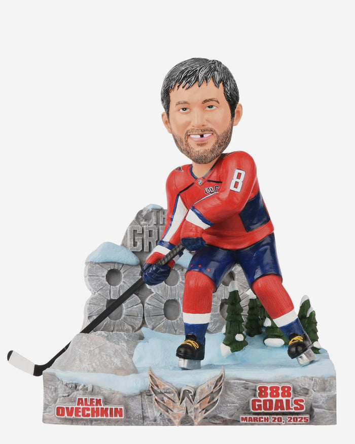 Alex Ovechkin Washington Capitals Great 888 Bobblehead FOCO - FOCO.com