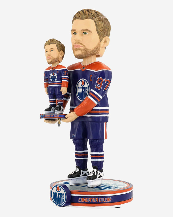 Connor McDavid Edmonton Oilers Bobble Dubblz Bobblehead FOCO - FOCO.com